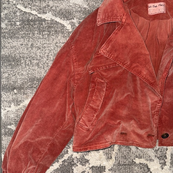We The Free Corduroy Cropped Bomber - Picture 3 of 9
